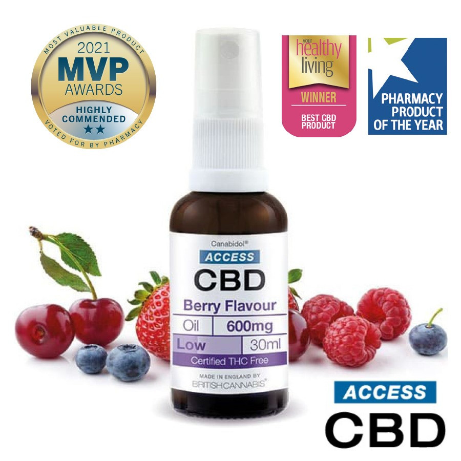 600mg Berry CBD Oil