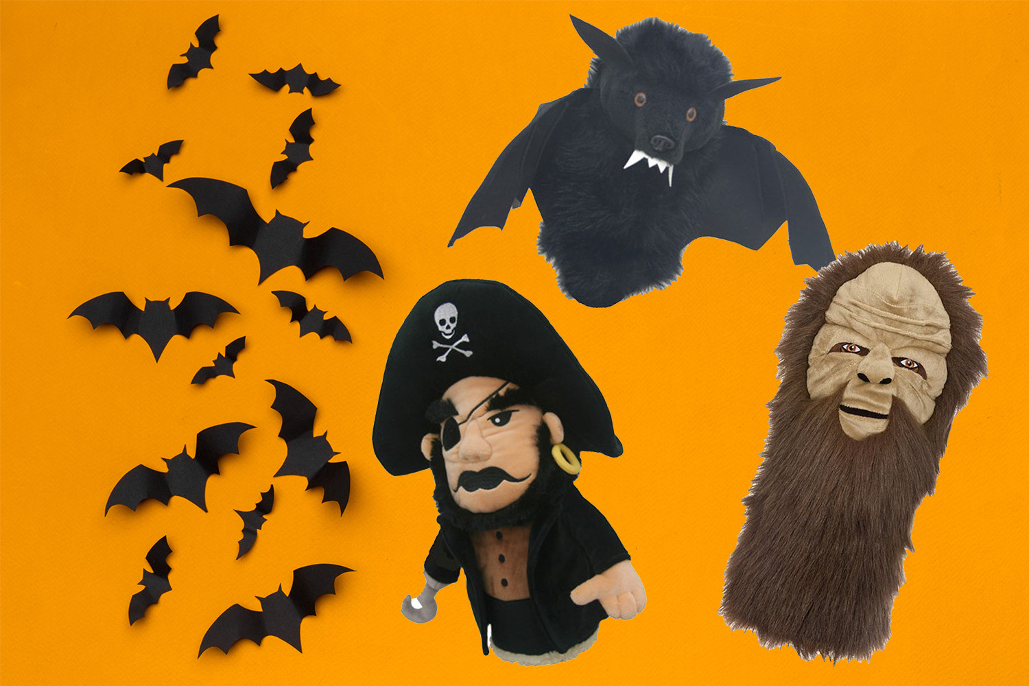 A Selection of Spooky headcovers