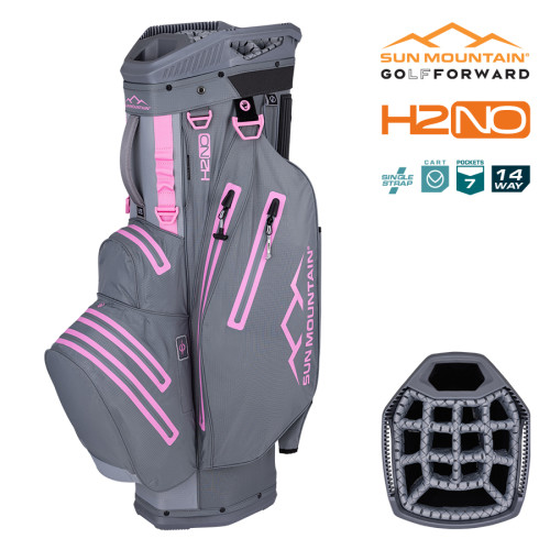 2025 Sun Mountain H2NO Lite 14-Way Cart Bag