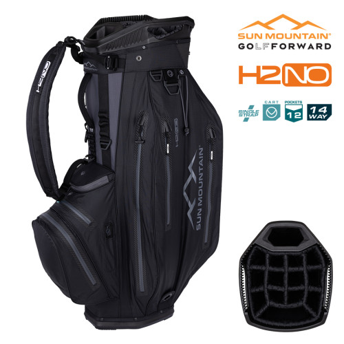 2025 Sun Mountain H2NO Elite 14-Way Cart Bag