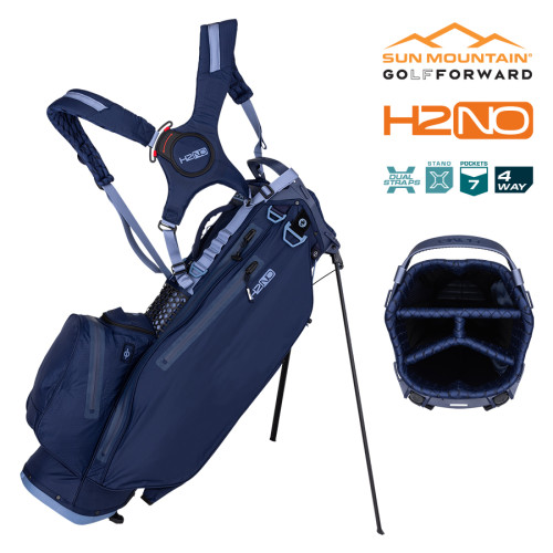 2025 Sun Mountain H2NO Lite Stand Bag (No Logo - Perfect for Embroidery)