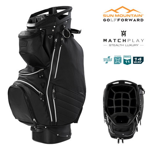 2025 Sun Mountain Matchplay 14-Way Cart Bag