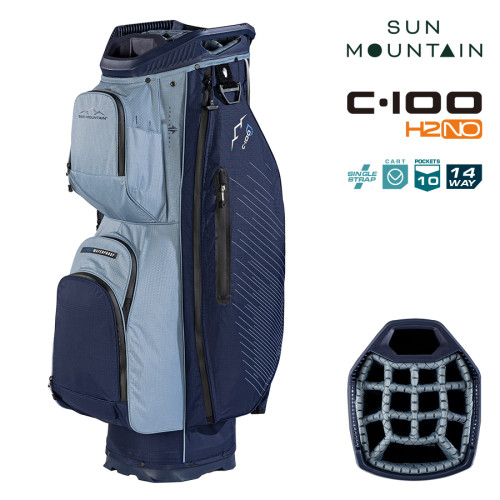 2026 Sun Mountain C-100 H2NO 14-Way Cart Bag