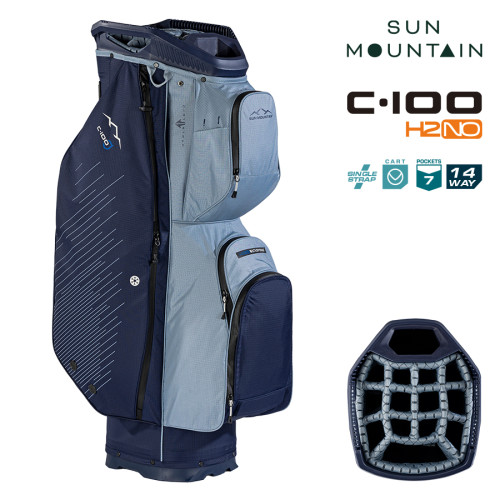 2026 Sun Mountain C-100 H2NO 14-Way Cart Bag