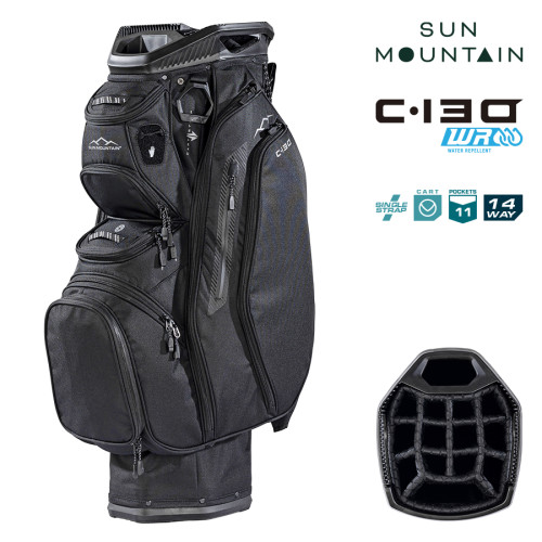 2026 Sun Mountain C-130 14-Way Cart Bag