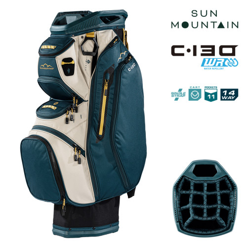 2026 Sun Mountain C-130 14-Way Cart Bag