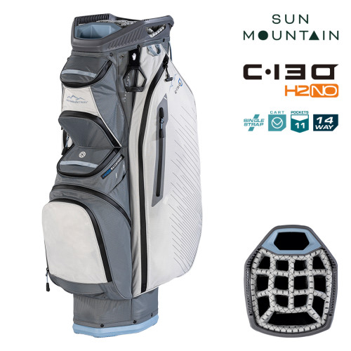 2026 Sun Mountain C-130 H2NO 14-Way Cart Bag