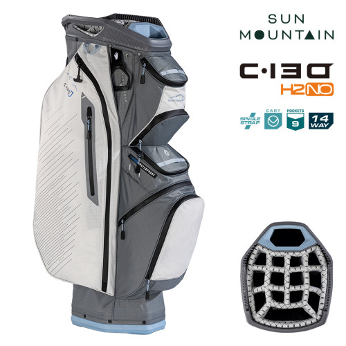 2026 Sun Mountain C-130 H2NO 14-Way Cart Bag