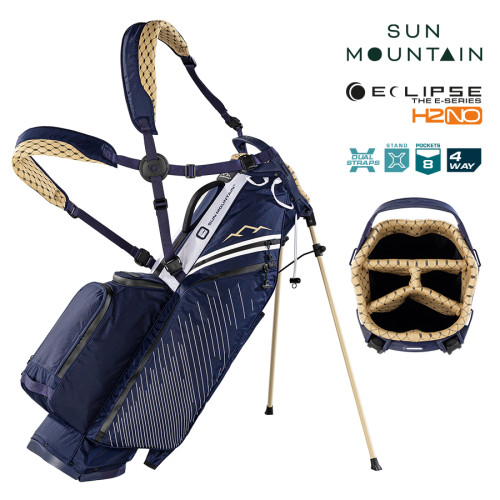 2026 Sun Mountain Eclipse E2.5 H2NO 4-Way Stand Bag