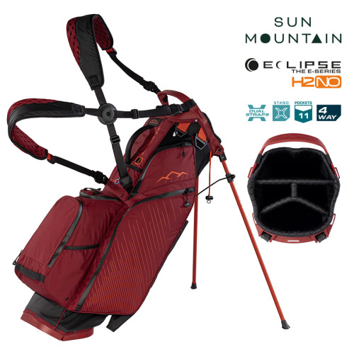 2026 Sun Mountain Eclipse E3.5 H2NO 4-Way Stand Bag