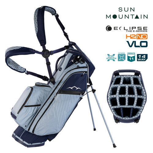 2026 Sun Mountain Eclipse E4.5 VLO H2NO 14-Way Hybrid Bag