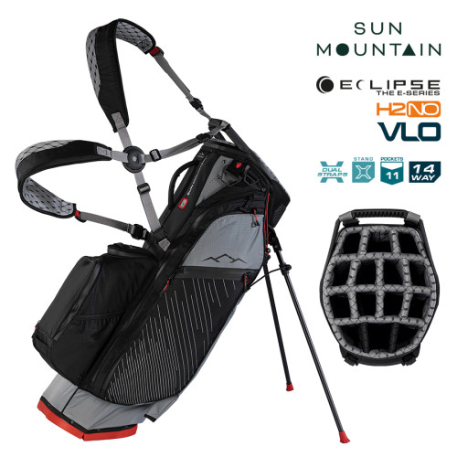 2026 Sun Mountain Eclipse E4.5 VLO H2NO 14-Way Hybrid Bag