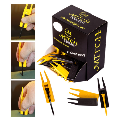 Mitch Teeright Tee & Divot Tool (50 Pieces)
