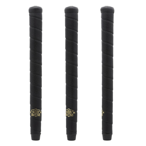 Grip Master Classic Leather Wrap Putter - D-Slim (Black)
