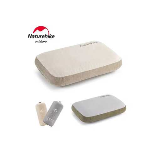 Naturehike - Memory Foam Comfort Square Pillow - Grey