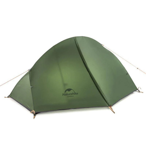 Naturehike - Cycling Ultralight 1 Man Tent + Mat - Navy Blue
