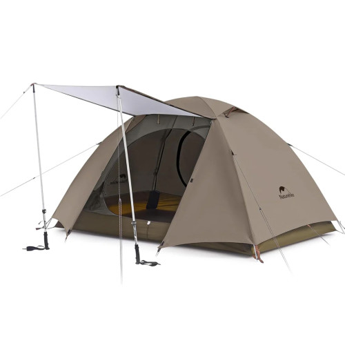 Naturehike - Automatic Tent for 3-4 People - Grey/Green