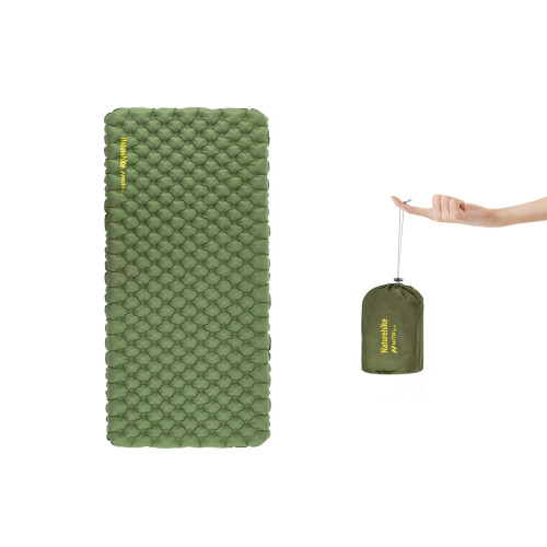 Naturehike - TuYe 5.8 Ultralight Inflatable Square Mattress - Carbon Silver -183x64cm