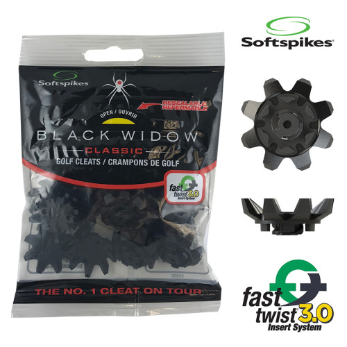 Softspikes Black Widow - Fast Twist 3.0
