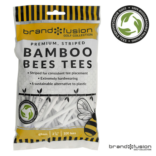 Striped Bamboo BeesTees - Bulk Pack
