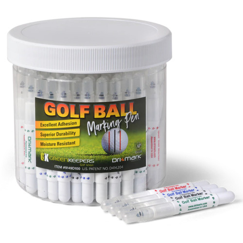 Dri-Mark Golf Ball Marking Pens (Tub of 100)