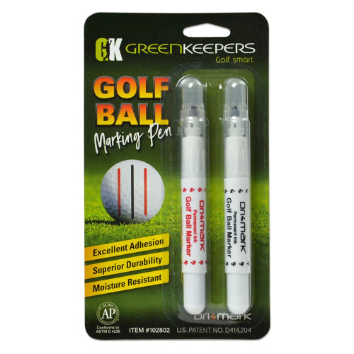 Dri-Mark Golf Ball Marking Pens (Pack of 2)
