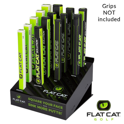 Flat Cat Perspex Counter Stand Holding 14 Grips
