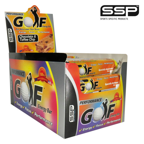 SSP Golf Performance Energy Bars (Box of 24)