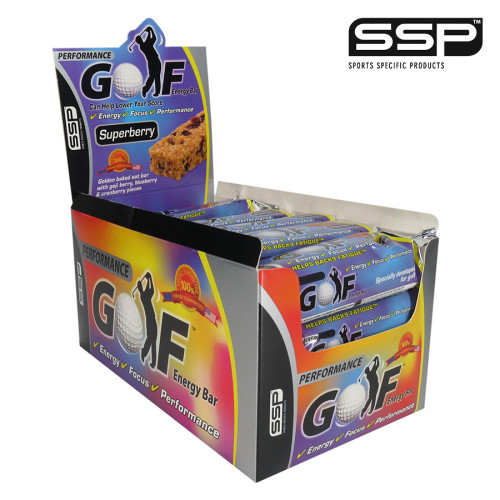 SSP Golf Performance Energy Bars (Box of 24)