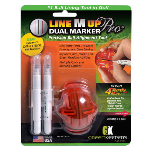 Line M Up Pro Dual Marker Golf Ball Marking System