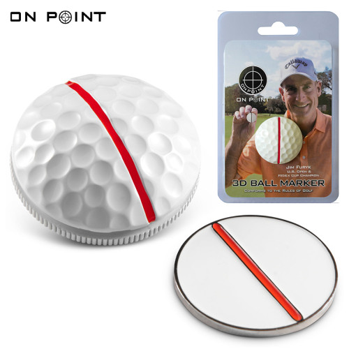 On Point 3D Ball Marker - Dimpled