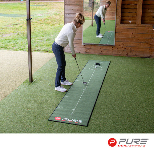 Golf Wholesale UK Europe Brandfusion Pure2Improve Putting Mat