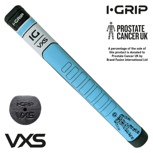 iGrip VXS Oversized Straight Putter Grip - Supports Prostate Cancer UK