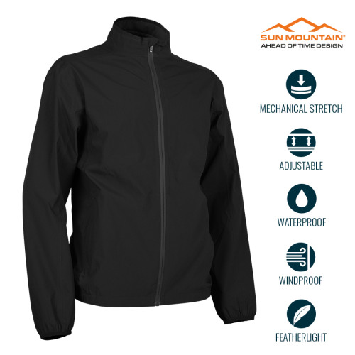 Sun Mountain Monsoon Jacket - Black