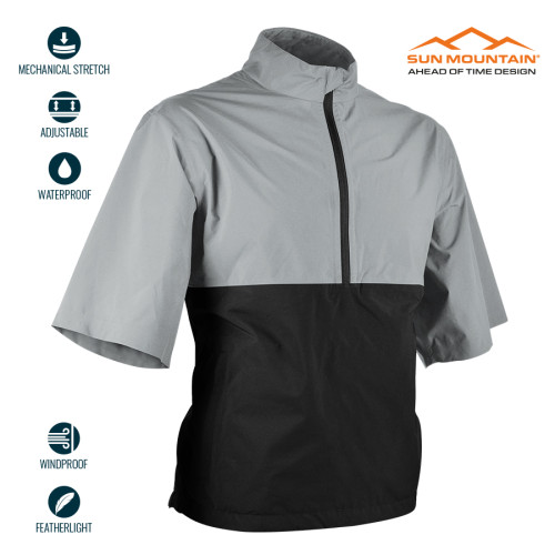 adidas short sleeve rain jacket