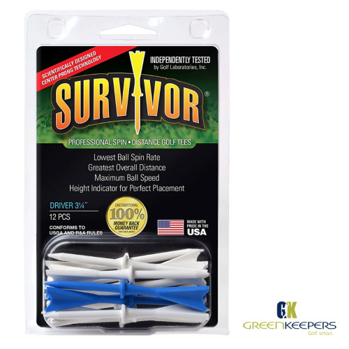 Survivor Golf Tees (x12)