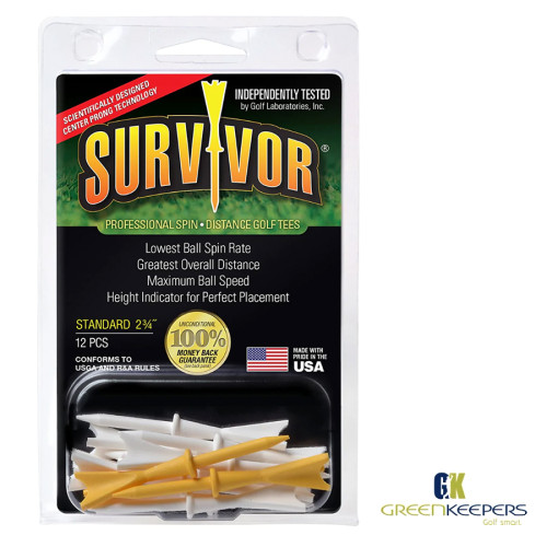 Survivor Golf Tees (x12)