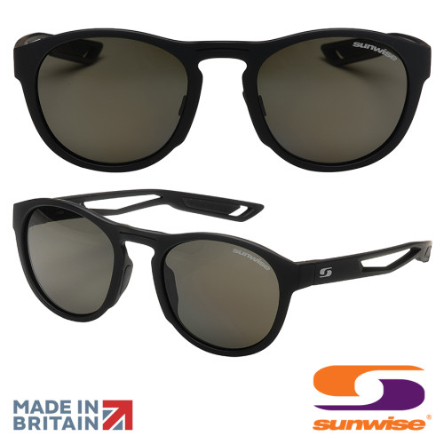 Sunwise Glide Golf Sunglasses - Black