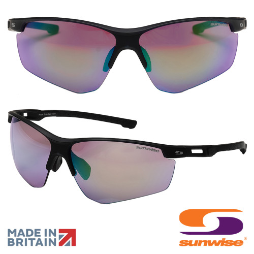 Sunwise Strike Golf Sunglasses - Black