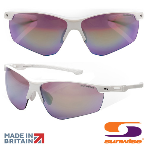 Sunwise Strike Golf Sunglasses - White