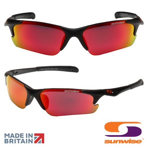 Sunwise Twister Golf Sunglasses - Black