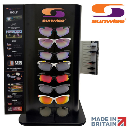 Introductory Sunwise Slatwall Stand & x10 Sunglasses Pack