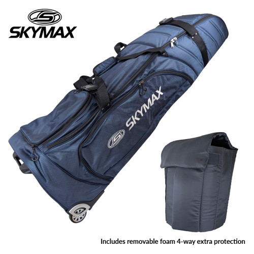 Skymax Deluxe Padded Wheeled Golf Travel Cover