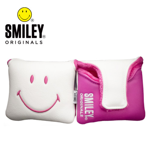 Smiley Original Classic Mallet Putter Headcover