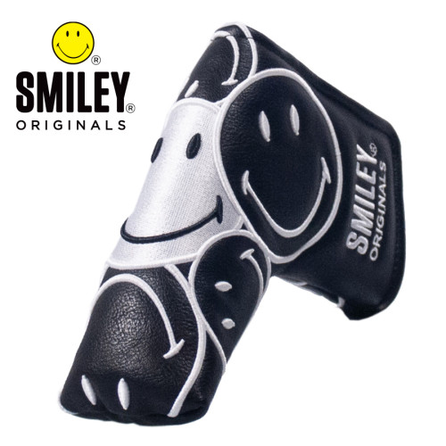 Smiley Original Stacked Blade Putter Headcover