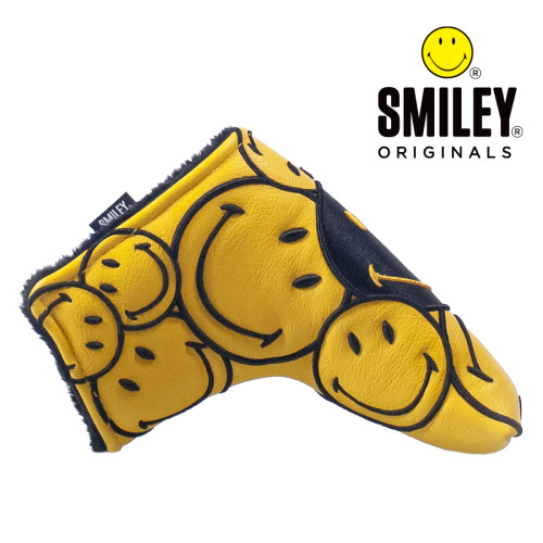 Smiley Original Stacked Blade Putter Headcover