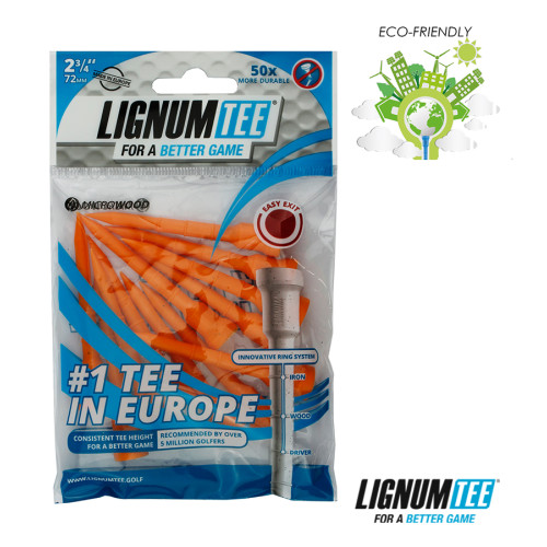 Lignum Composite Wooden Tee 72mm