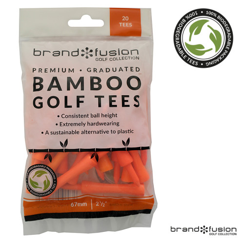 Graduated Bamboo Tees - Standard Pack