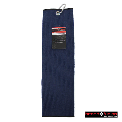 Tri-Fold Microfibre Golf Towel