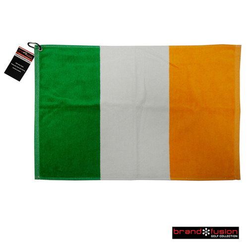 Tri Fold Velour Golf Towel - Ireland